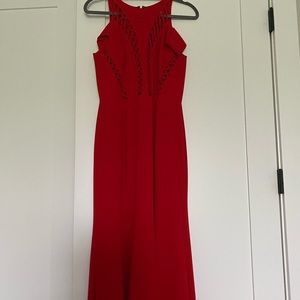 Fancy red dress